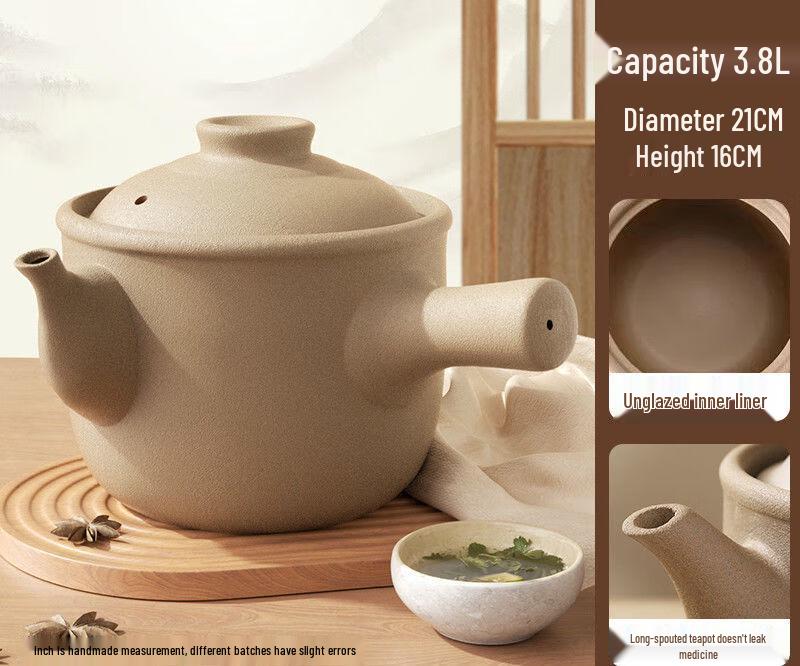 Traditional Chinese Medicine Clay Pot