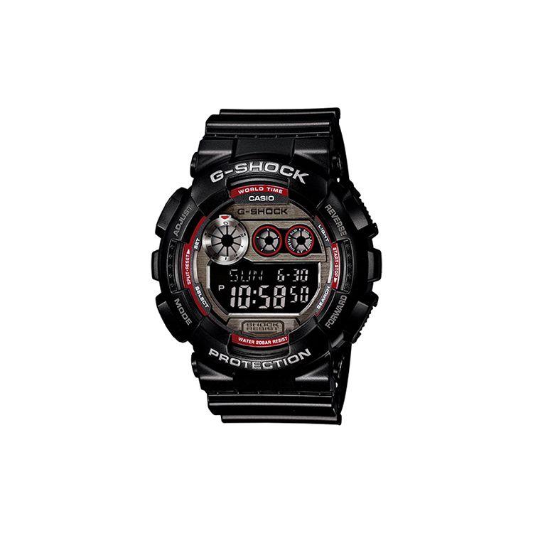 Casio G-Shock Fashion Classic Quartz Movement Resin Strap Watch Men watches Black GD-120TS-1 Black