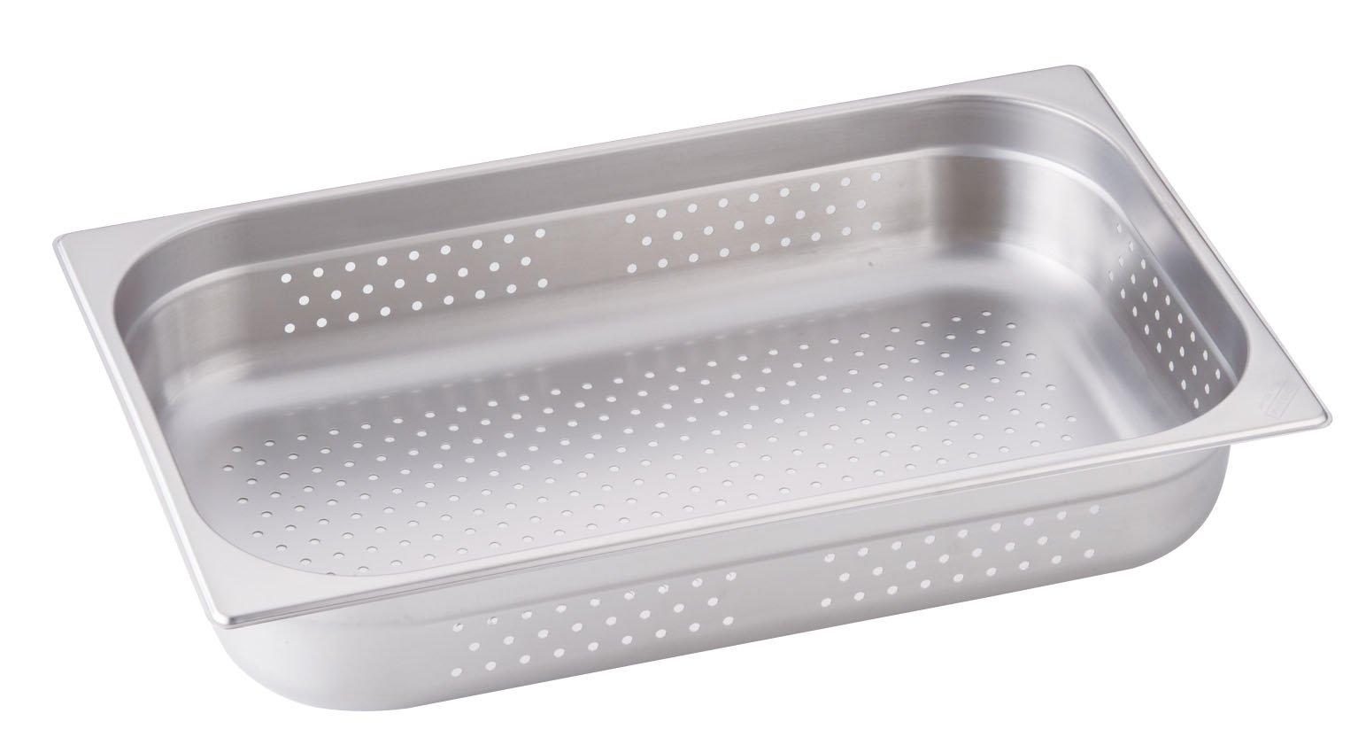 

TKG Corporation Donam Perforated Hotel Pan, 1/1 Scale, 40mm Deep, 18-8 Stainless Steel, AHTA102