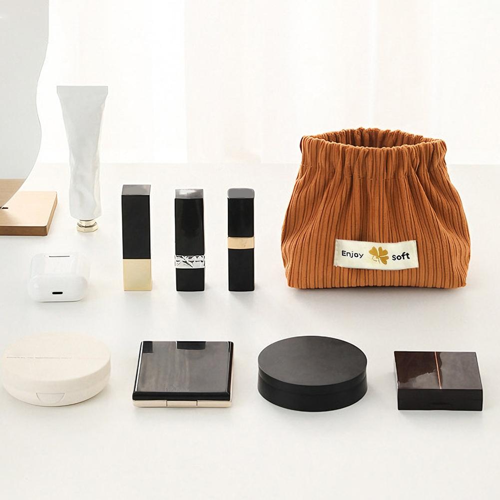 Home Storage Bags Organizing Bags Shopping Bags Corduroy Wallet Portable Travel Lipstick Bag Storage Bag Data Cable Storage Bag