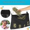 Pet Hay Bag for Rabbit, Guinea Pig, Chinchilla - Hanging Feeder Bag