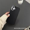 Applicable To iPhone11promax Plain Leather Pattern Mobile Phone Case Apple 11 Leather Ultra-thin Tpu All-inclusive Anti-drop Sheath