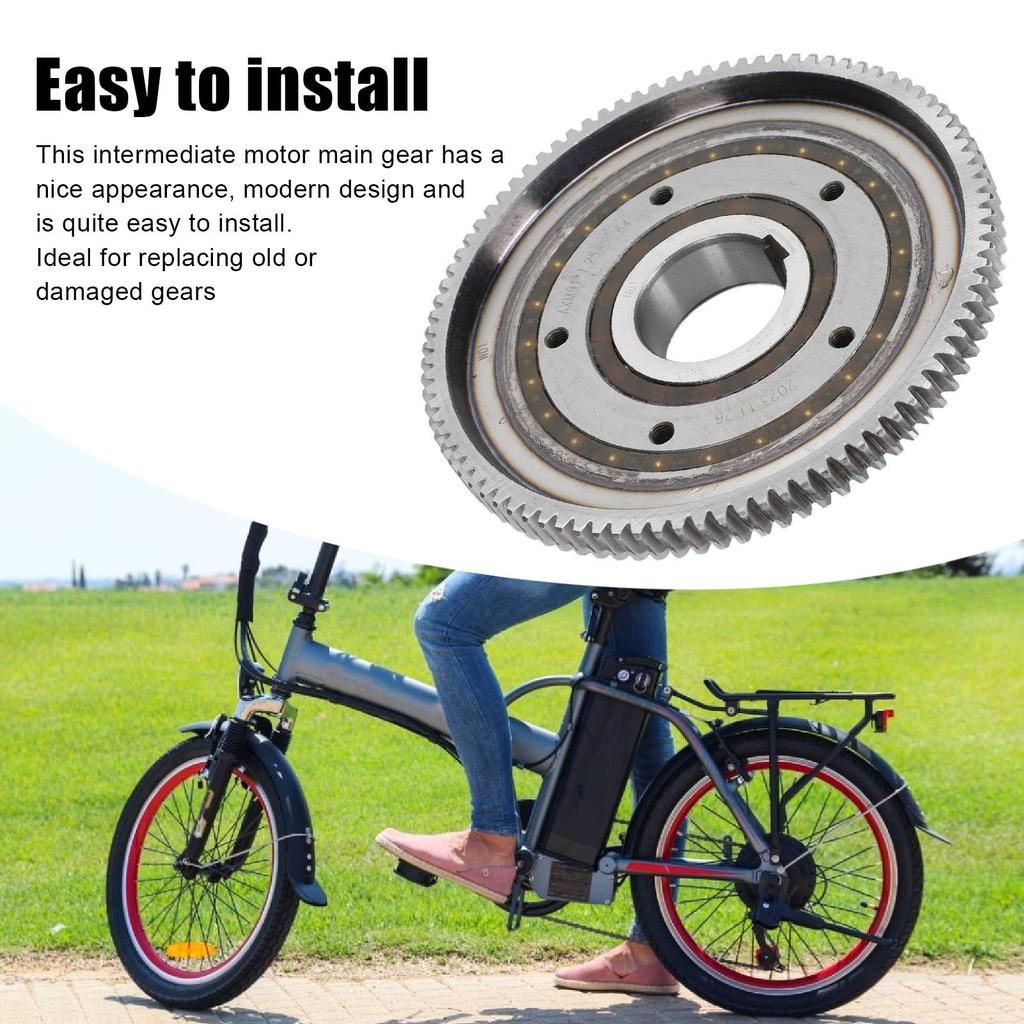 Mid Drive Motor Gear Assembly Replacement Steel Electric Bike Gear Assembly for Tongsheng TSDZ2B Mid Drive Motor