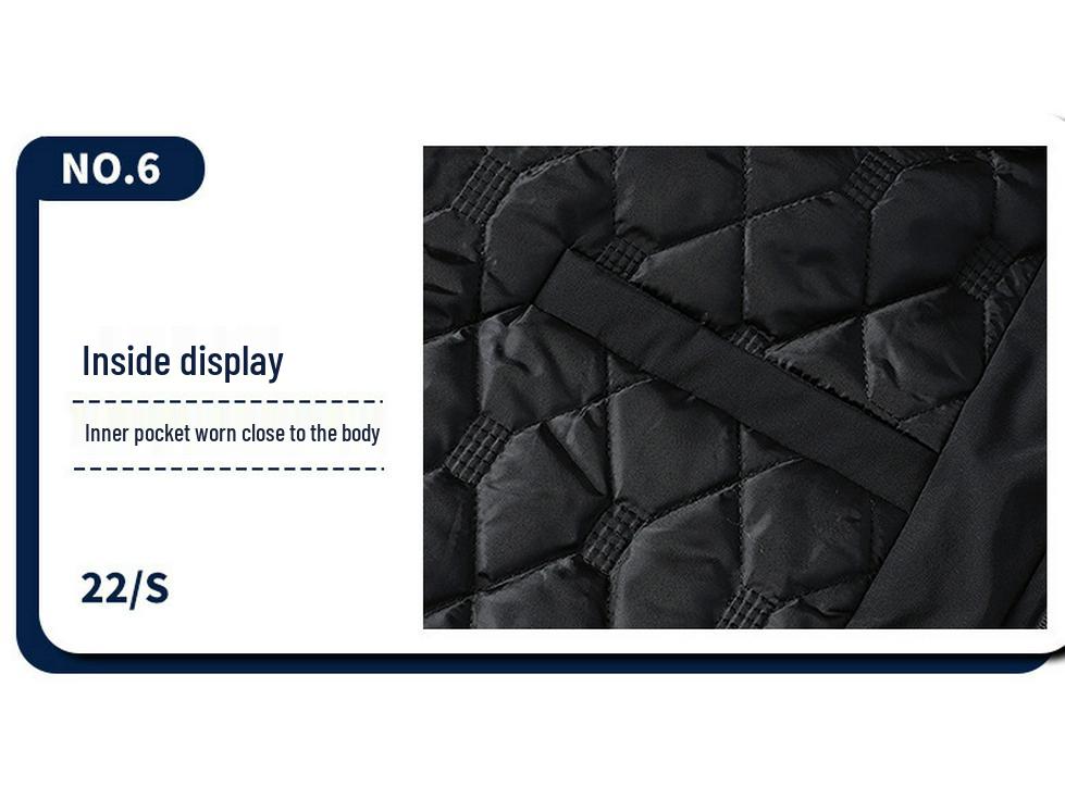 Midlife Men's Thick Warm Stand Collar Jacket - Autumn & Winter Business Casual Cotton-Padded Coat