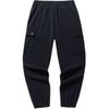 Anta Casual Simple Lace-Up Loose Knit Sports Pants Men Bottoms Basic-Black 152528306-2