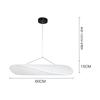 Nordic  Handmade Silk Led Chandelier Living Dining Room Bar Home Decor Bedroom Pendant Lights Loft Hanging Lamp Fixture