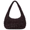 Fashionable Commuter Versatile Polyester Tote Shoulder Bag Large Women Bags Dark-Brown 0916460031