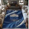 Tappeto in Velluto di Cristallo con Stampa Calcio Everton, Comodo Assorbente d'Acqua Antiscivolo Tappeto per Pavimenti Interni