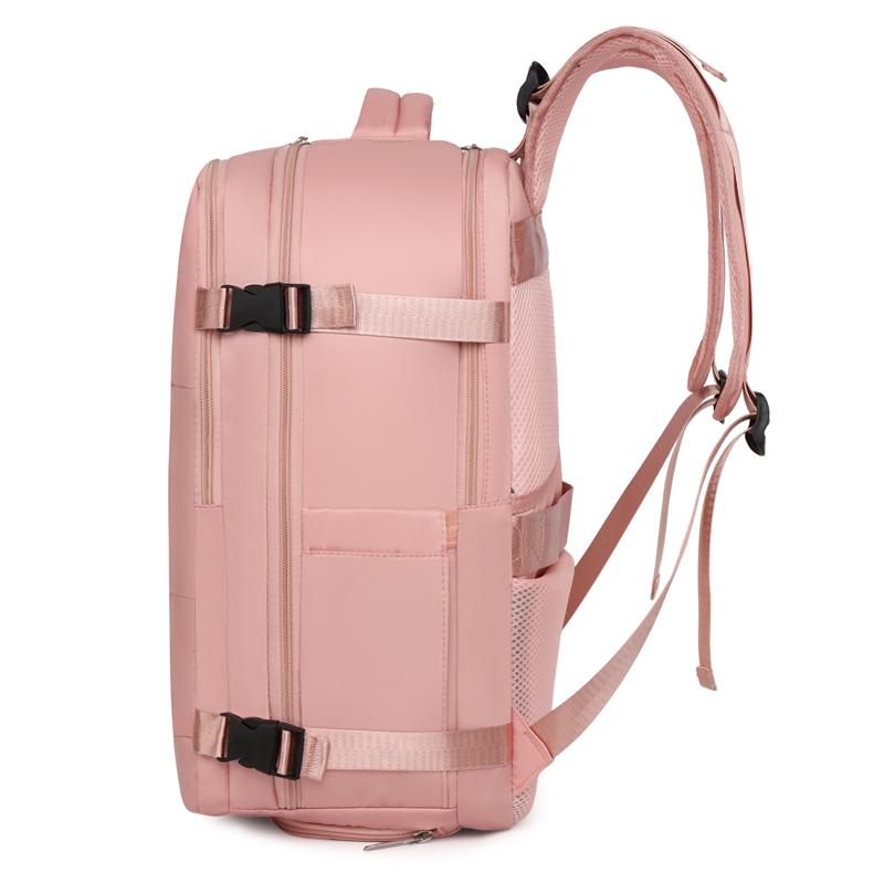 Women Laptop Backpack 15.6inch Teenage Girl USB Charging School Backpack Independent Shoe Bag Travel Backpack Outdoor Backpack