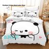 kids Bubu Dudu Bubu Dudu Bedding Set Single Twin Full Queen King Size Bed Set Kids Bedroom Duvetcover Sets Anime Bed Sheet Set
