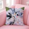 Talented Virtual Korean Kpop Boy Group PPLAVE Cushion Cover Pillow Case Soft Skin Friendly Fabric  Concealed Zipper