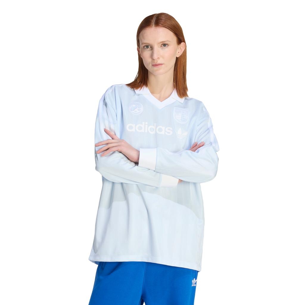 ADIDAS Soccer Long Sleeve T-Shirt - Crystal Sky / Kv2035