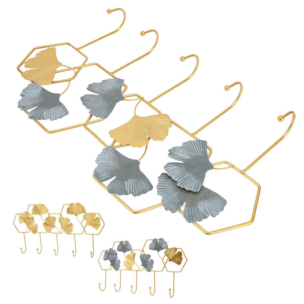 Multifunctional Clothes Hook Iron Space Saving Wall Mounted Clothes Hanger for Scarf Bag