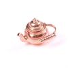 1 Pc 1/12 Dollhouse Miniature Copper Tea Kettle/Tea Pot