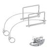 2Pack Locking P,Trailer Pin With Anti-Lost Rope Ring,Premium Trailer Hitch Pin,Hitch Locking Pin,Professional Trailer Coupler P For Farm Lawn Garden