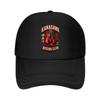 Vintage Boxing Gym Kanagawa Spirit Mesh Baseball Cap Polyester Forward Observations Hat Adjustable Golf Hat Summer
