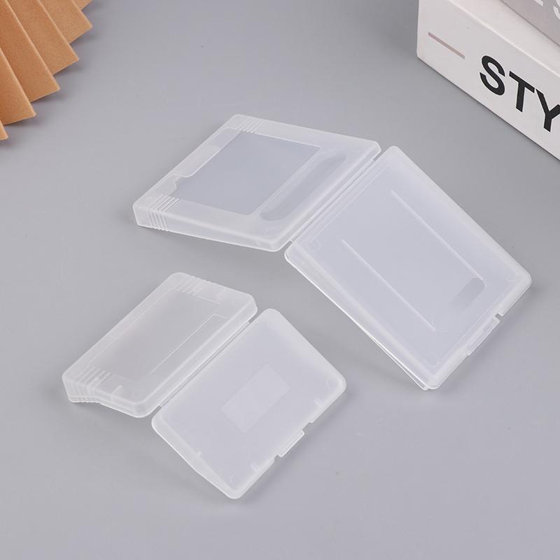 5Pcs Transparent Game Cartridge Case For Gameboy Advance Gba Gbc Plastic Dustproof Box Cover For Gameboy Color Pocket
