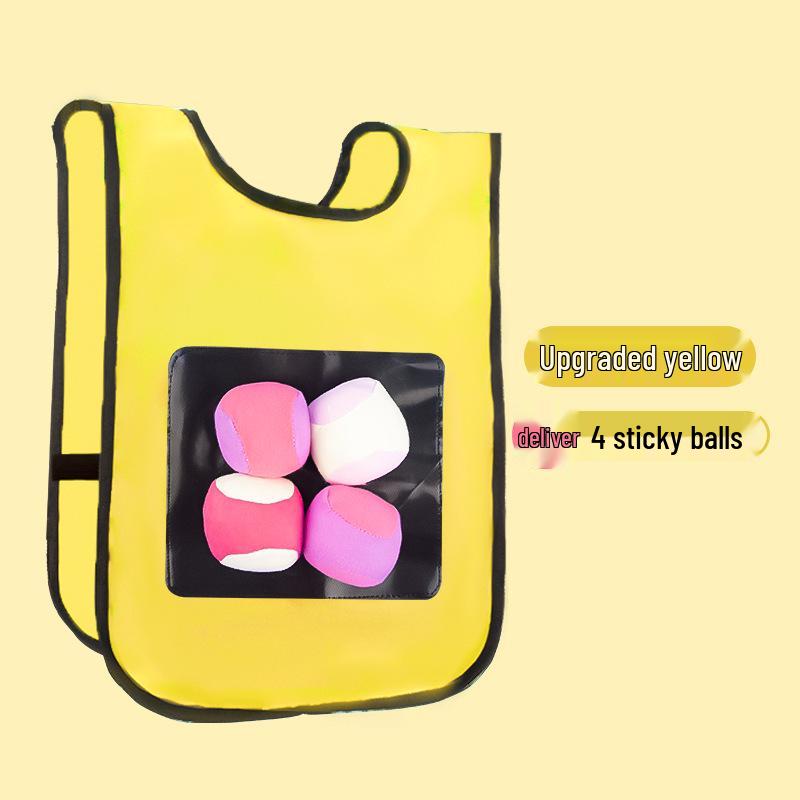 Free Shipping: Kids Sticky Ball Vest for Outdoor Games - Parent-Child Fun Toy