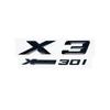 3D ABS Letter Badges for Trunk Emblem Suitable for BMW X3 Models E83 F25 G01 As Well As XDrive 20i 28i 30i 35i 20d 30d SDrive20i Pf2