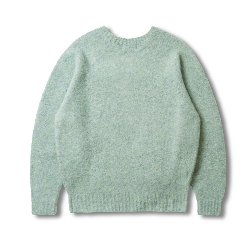 EDWARDMAX Shaggy Dog Unisex Round Knit (Banff Mint)