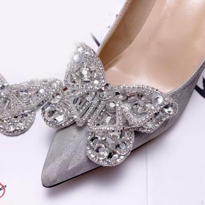 Διακόσμηση παπουτσιών Rhinestone Διακοσμητικό στολίδι για νυφικό φόρεμα τσάντας