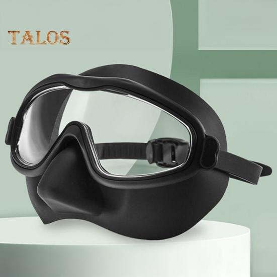 Kids Swim Goggles with Nose Cover Anti-Fog UV Protection Diving Face Guard Wide-Angle Lens No Leak Pool Goggles for Kids Age 3-15