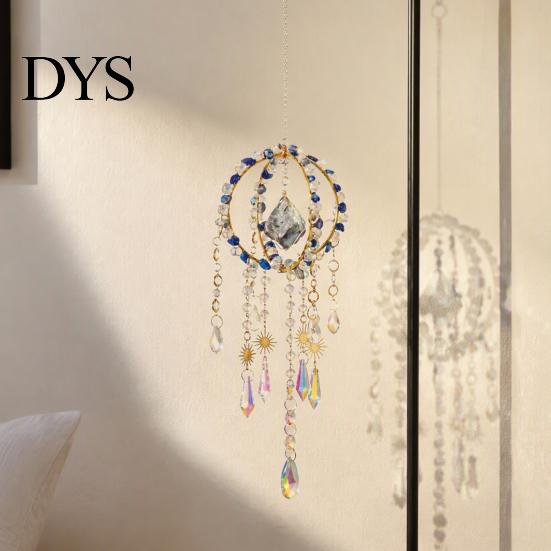 Unique Housewarming Gift Crystal Suncatcher Hanging, Ball Prism Rainbow Maker Pendant Sparkling for Garden Patio Backyard Car Home Indoor Outdoor