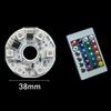 5V RGB LED Lights Plate 4 Modes Color Lamp Board 2W DIY Colorful Gradient Source IR 24-Key Wireless Remote Switch On/Off Control