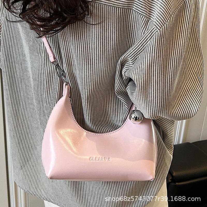 Casual Dumpling Bag Niche Crossbody Bag 2025 Spring New Trendy Underarm Bag Korean Version Commuter Korean Girl Bag