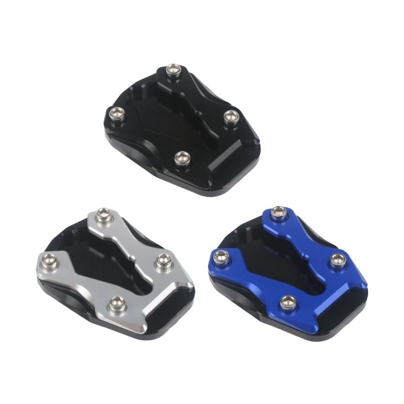 Heavy Duty Motorcycle Kickstand Upgrades Large Base Kickstand Extension for Increased Stability on Various Terrains