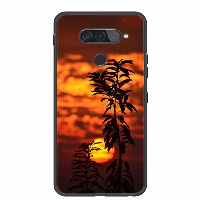 For LG LG Q60 Cases K50 / V50 G8S Thinq Soft TPU Silicone Back Cover for LG V40 Thinq Phone Cases Cartoon Bumpers For LGQ60 Q 60
