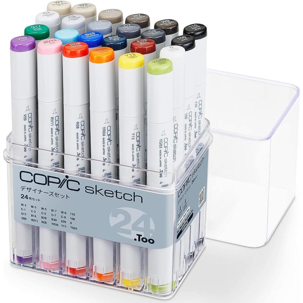 Too Sketch Limited Set Designer Debut Set for Beginners Illustration Markers Marker Pens A Designer's EssentialsCopic - - Multi-Color - Markers,