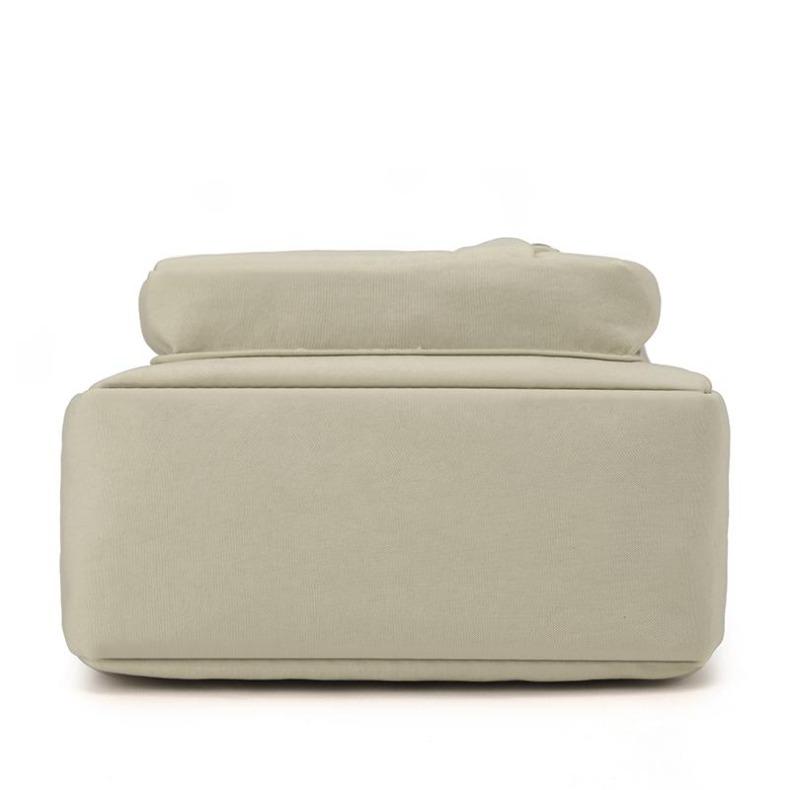 Mini-Nylon-Umhängetasche für Damen, mehrschichtige Reißverschluss-Handyhülle für den Alltag & Reisen