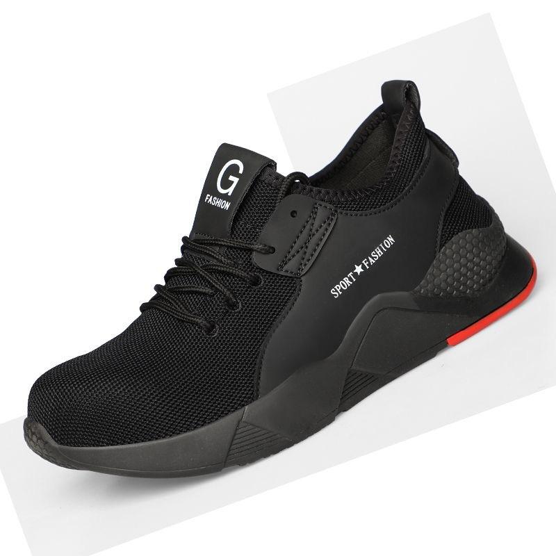 

Обувь для страхования труда, мужская, со стальным носком, противоударная и противопрокольная, износостойкая защитная обувь 39