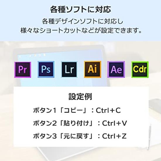 Mechanical Keyboard with Shortcut Keys, Assignable and Customizable 9 Buttons, Compact USB Connection, Macro Capability, Compatible with MacOS,