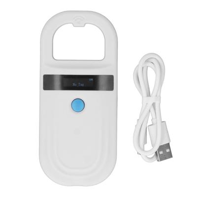 Pet Microchip Scanner Reader 134.2Khz 125Khz Rechargeable 15 Digits Pet ID Scanner with Display