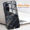 Per OPPO Reno 8 Lite 5G Custodia Cover Reno 7Lite Paraurti per Telefono Custodia in Vetro Temperato Per OPPO Reno7 Lite / Reno8 Lite Fundas Capa