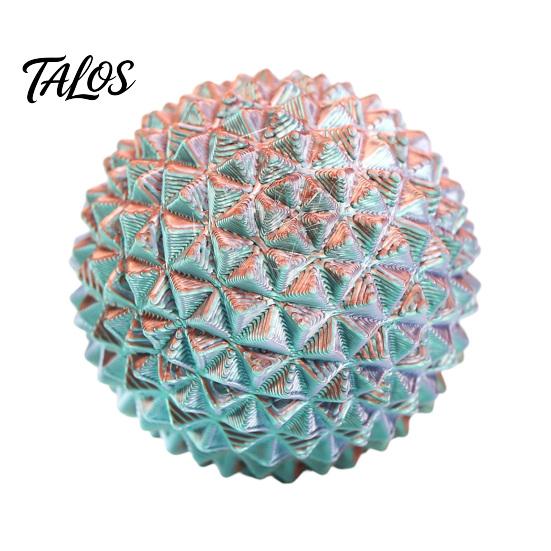 Sensory Spiky Ball 3D Printed Toy, Stress Relief Mini Textured Ball, Desk Reliever Massage Decompression Toy for Home Office School Anxiety