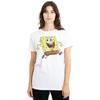 SpongeBob SquarePants Unisex Adult Happy Running T-Shirt