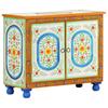Sideboard Hand Painted 70 X 35 X 60 Cm Solid Mango Wood