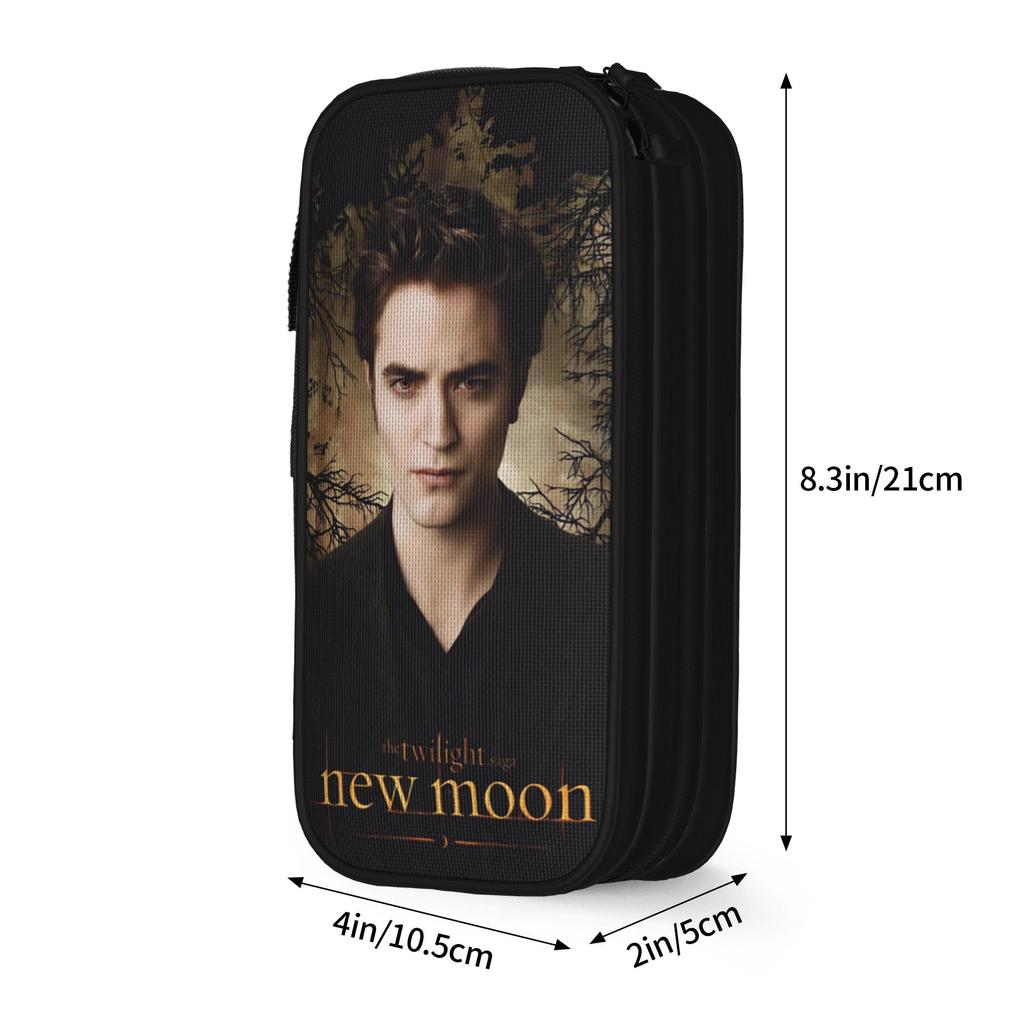 Edwards Cullen  Pencil Case Double Layer Large Capacity Kids  Pencilcase Perfect Gifts