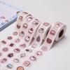 500pcs/roll Animal Cartoon Stickers Kids Toy Stickers Various Cute Design Patterns School Teacher Reward Stationery Stickers