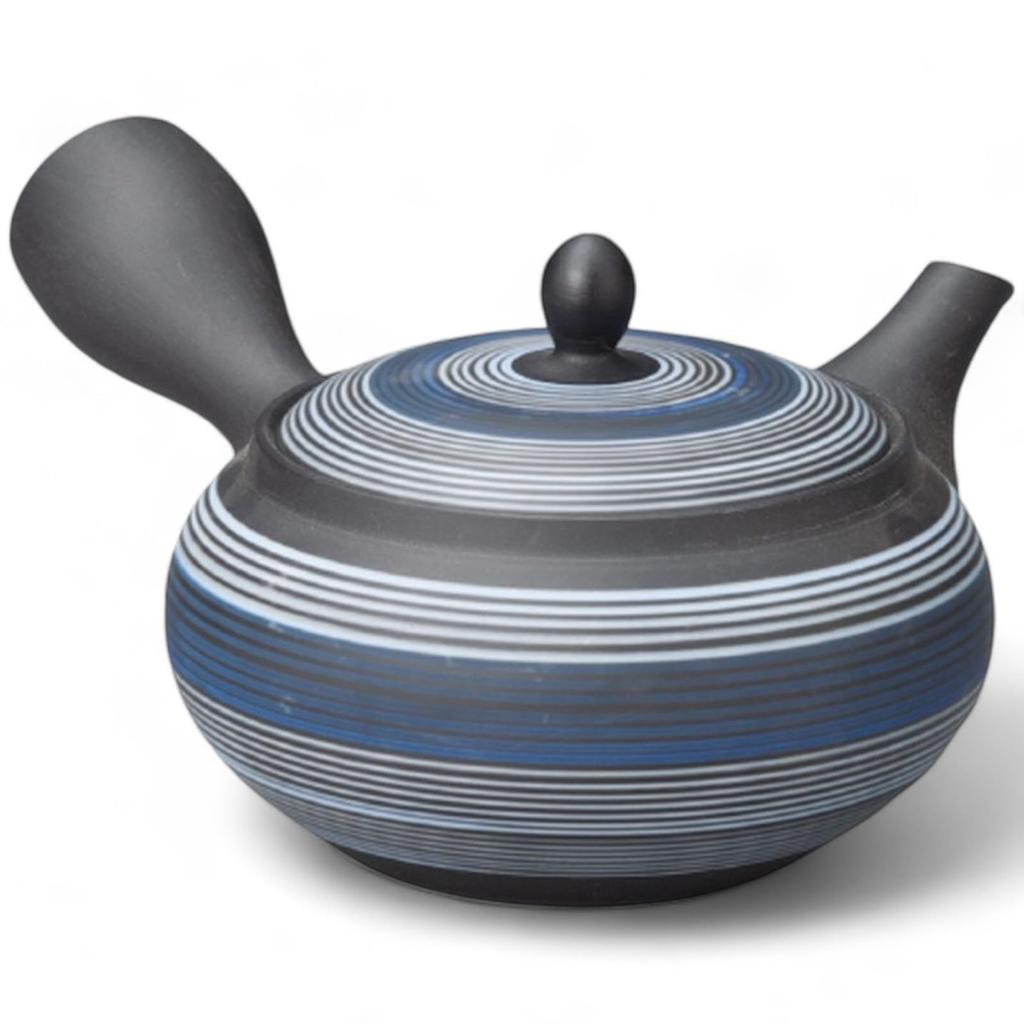 J-kitchens Commercial Tokoname Ware Teapot with Strainer, 340cc, Made In Japan