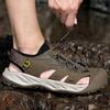 Fashion Non-Slip Male Sandaly Summer Athletic Sports Mens Sandals Outdoor Trekking Walking Shoes Closed Toe Slippers Simple Beach Shoes
