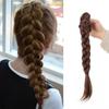 Purple Braided Hair Ponytail Extensions Wig Claw Clip Hair Ponytail Crab Hair Clips for Kids Party Cosplay Use Purple Wig