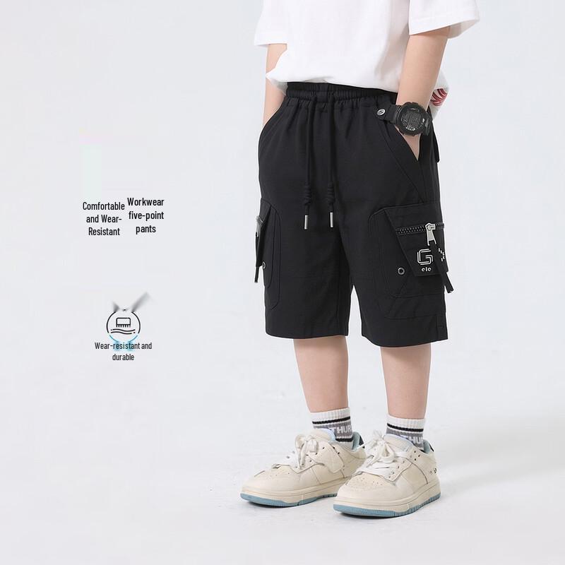 

Летние свободные шорты-карго для мальчиков 160