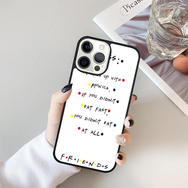 

fashion Friends TV Show fashion Phone Case Cover For iPhone 17 Air 15 16 Pro Max 14 13 12 11 Pro Max Plus iPhone 17