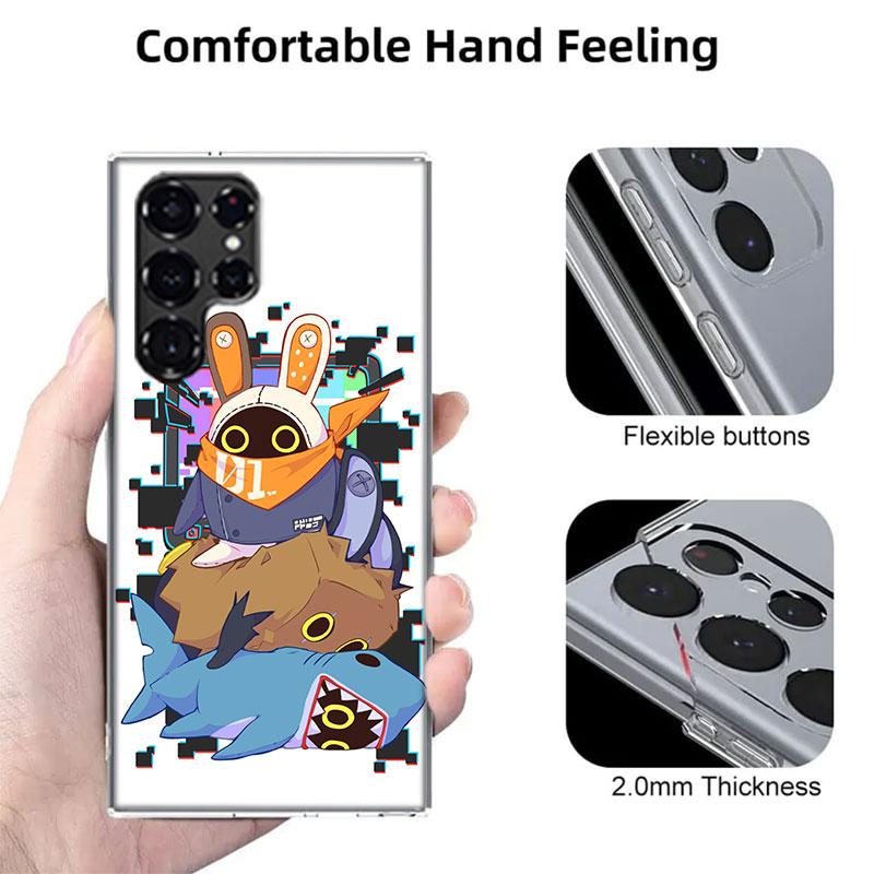Zenless Zone Zero ZZZ Bangboo Capa Phone Case For Samsung S26 Ultra S25 Edge Galaxy S23 S21 S20 S24 FE S22 S10 Plus Cover Clear