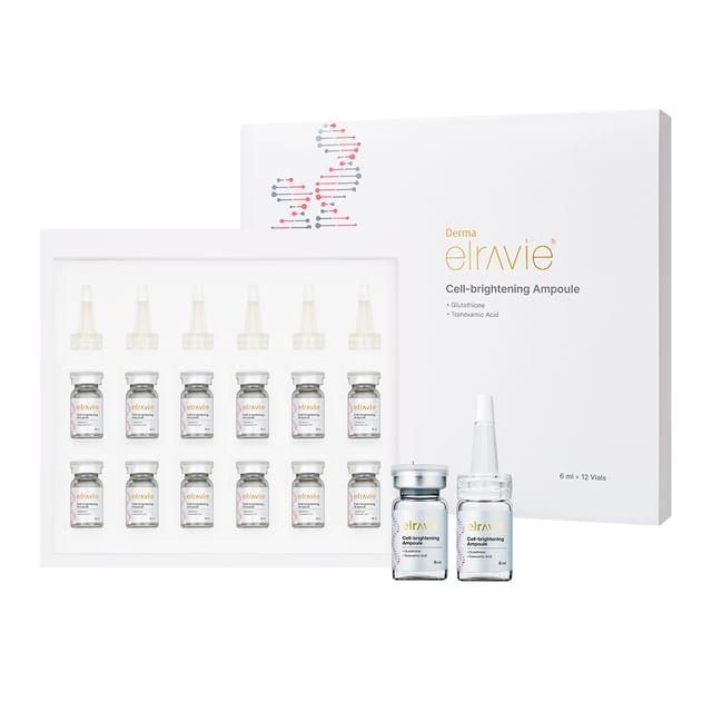 Derma Elravie - Cell Brightening Ampoule Set 6ml x 12 pcs