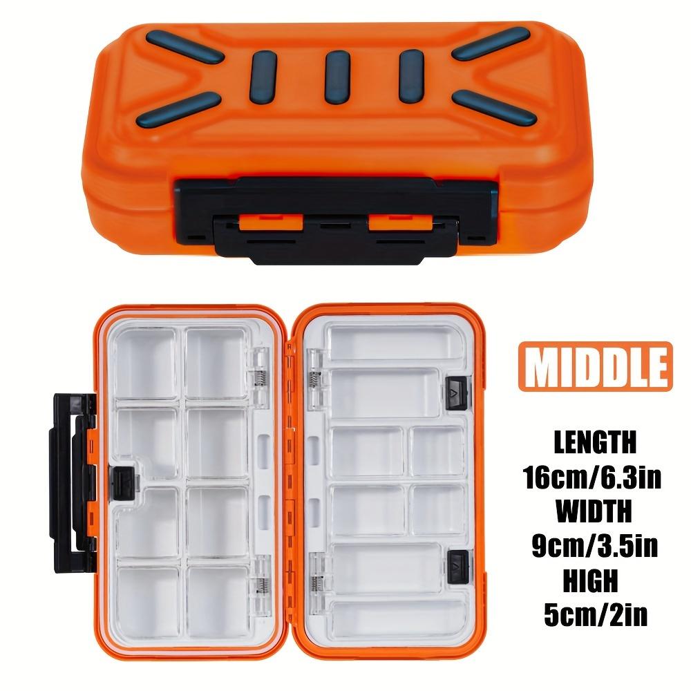 Waterproof Fishing Accessories Box Storage Tool Box Fishing Gear Soft Bait Fish Hook Storage Box Lead Box Sea Fishing Tools Large Capacity